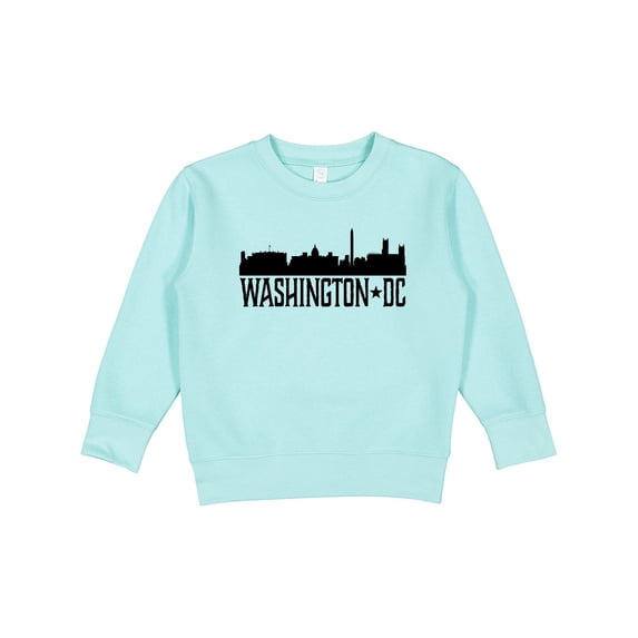 Inktastic Washington Dc City Skyline Toddler Sweatshirt
