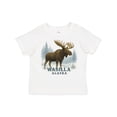 thumbnail image 1 of Inktastic Wasilla Alaska Moose Boys or Girls Toddler T-Shirt, 1 of 5