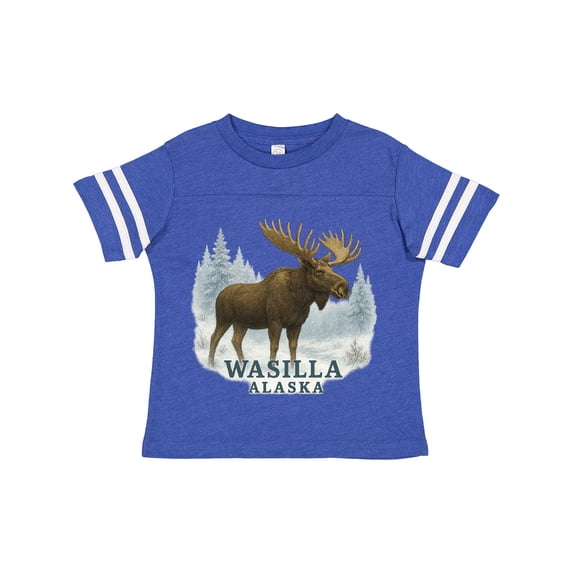 Inktastic Wasilla Alaska Moose Boys or Girls Toddler T-Shirt