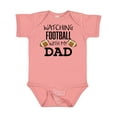 thumbnail image 1 of Inktastic Watching Football with My Dad Boys or Girls Baby Bodysuit, 1 of 5