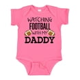 thumbnail image 1 of Inktastic Watching Football with My Daddy Boys or Girls Baby Bodysuit, 1 of 5