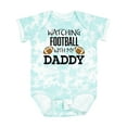 thumbnail image 1 of Inktastic Watching Football with My Daddy Boys or Girls Baby Bodysuit, 1 of 5