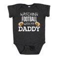 thumbnail image 1 of Inktastic Watching Football with My Daddy Boys or Girls Baby Bodysuit, 1 of 5