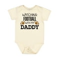 thumbnail image 1 of Inktastic Watching Football with My Daddy Boys or Girls Baby Bodysuit, 1 of 5