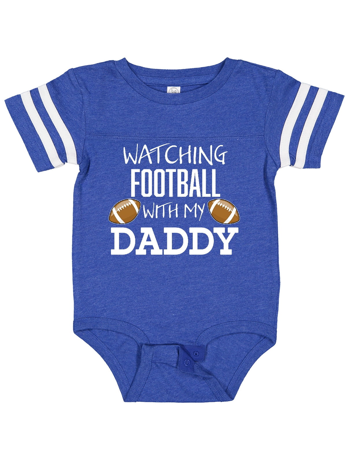 "I Love Watching Baseball With My Daddy" Baby Bodysuit Or Toddler T-Shirt - Cute Baseball Fan Gift