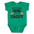 thumbnail image 1 of Inktastic Watching Football with My Daddy Boys or Girls Baby Bodysuit, 1 of 5