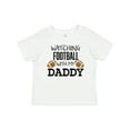 thumbnail image 1 of Inktastic Watching Football with My Daddy Boys or Girls Baby T-Shirt, 1 of 5