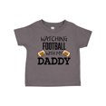 thumbnail image 1 of Inktastic Watching Football with My Daddy Boys or Girls Toddler T-Shirt, 1 of 5