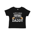thumbnail image 1 of Inktastic Watching Football with My Daddy Boys or Girls Toddler T-Shirt, 1 of 5