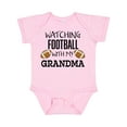 thumbnail image 1 of Inktastic Watching Football with My Grandma Boys or Girls Baby Bodysuit, 1 of 5