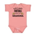 thumbnail image 1 of Inktastic Watching Football with My Grandma Boys or Girls Baby Bodysuit, 1 of 5