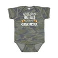 thumbnail image 1 of Inktastic Watching Football with My Grandpa Boys or Girls Baby Bodysuit, 1 of 5