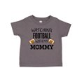 thumbnail image 1 of Inktastic Watching Football with My Mommy Boys or Girls Toddler T-Shirt, 1 of 5