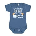 thumbnail image 1 of Inktastic Watching Football with My Uncle Boys or Girls Baby Bodysuit, 1 of 5