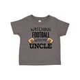 thumbnail image 1 of Inktastic Watching Football with My Uncle Boys or Girls Toddler T-Shirt, 1 of 5
