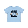 thumbnail image 1 of Inktastic Watching Football with my Dad Boys or Girls Baby T-Shirt, 1 of 5