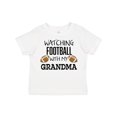 thumbnail image 1 of Inktastic Watching Football with my Grandma Boys or Girls Toddler T-Shirt, 1 of 5