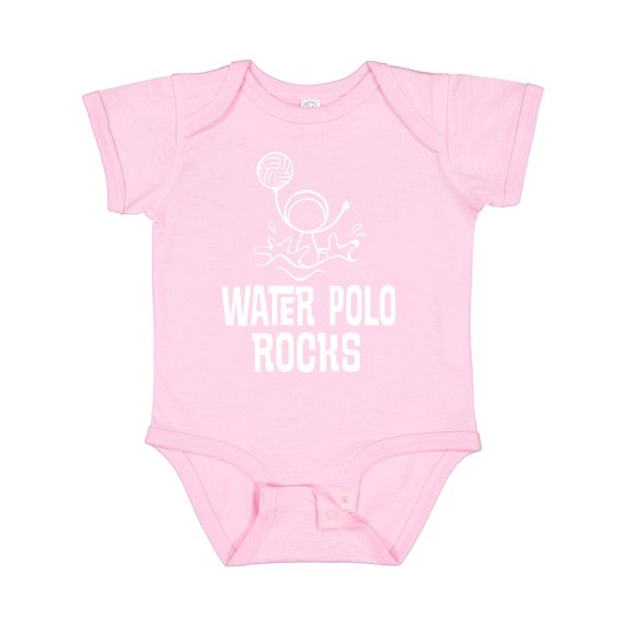 Inktastic Water Polo Rocks Sports Team Boys or Girls Baby Bodysuit