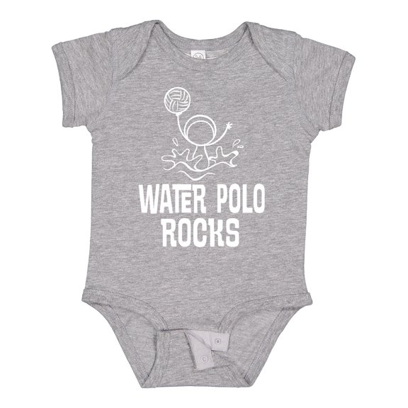 Inktastic Water Polo Rocks Sports Team Boys or Girls Baby Bodysuit