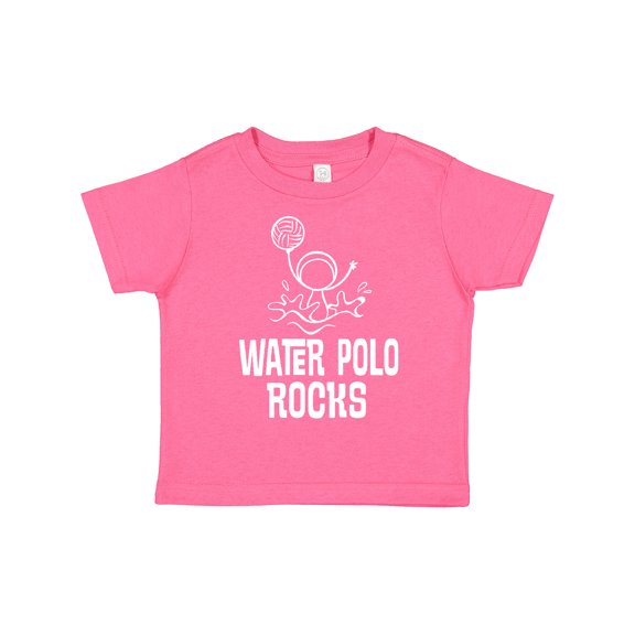 Inktastic Water Polo Rocks Sports Team Boys or Girls Toddler T-Shirt