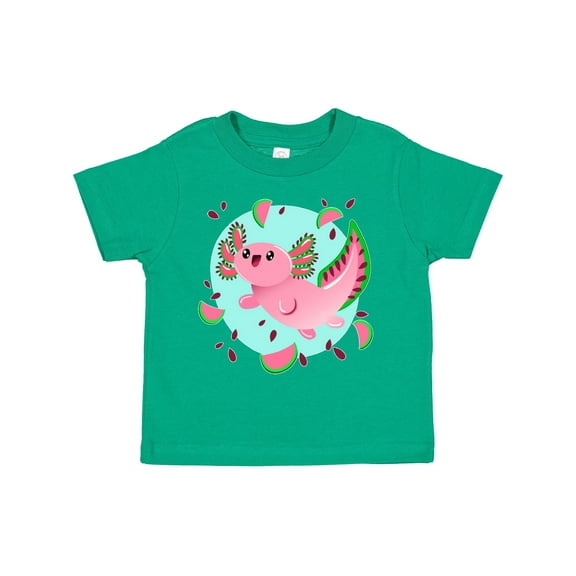 Inktastic Watermelon Axolotl Boys or Girls Toddler T-Shirt