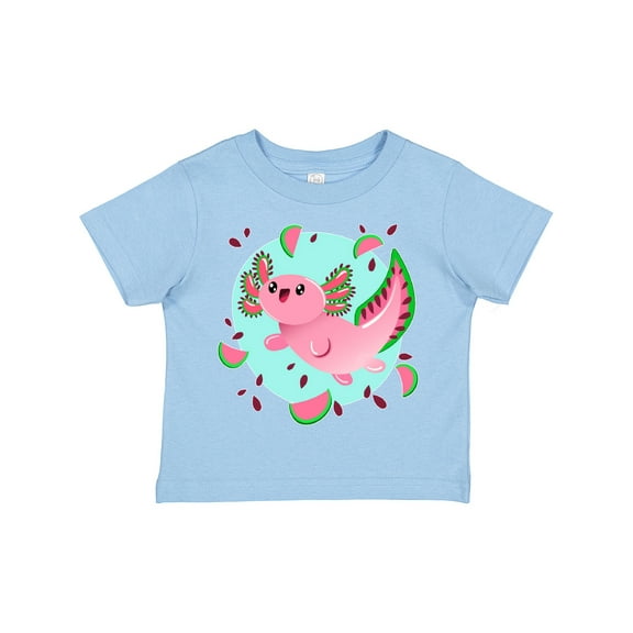 Inktastic Watermelon Axolotl Boys or Girls Toddler T-Shirt