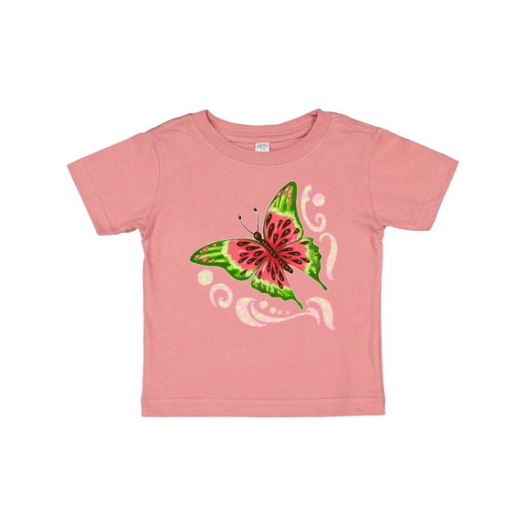 Inktastic Watermelon Butterfly Boys or Girls Baby T-Shirt