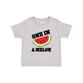 thumbnail image 1 of Inktastic Watermelon One in a Melon Boys or Girls Baby T-Shirt, 1 of 5