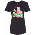 thumbnail image 1 of Inktastic Watermelon Piggy Women's T-Shirt, 1 of 5