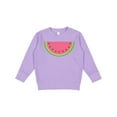 thumbnail image 1 of Inktastic Watermelon Slice Toddler Sweatshirt, 1 of 4