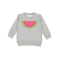 thumbnail image 1 of Inktastic Watermelon Slice Toddler Sweatshirt, 1 of 4