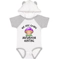 thumbnail image 1 of Inktastic We Are Going Mushroom Hunting Boys or Girls Baby Bodysuit, 1 of 5