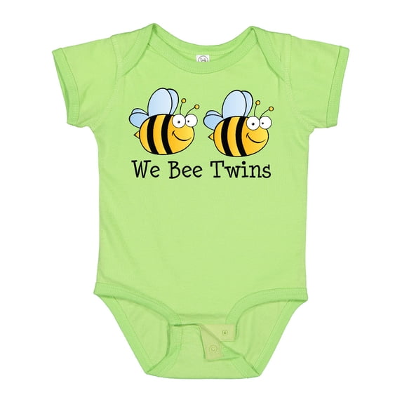 Inktastic We Bee Twins Boys or Girls Baby Bodysuit