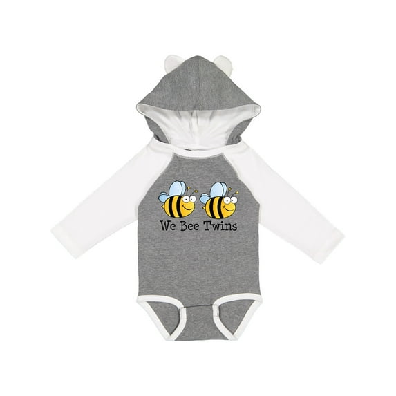 Inktastic We Bee Twins Boys or Girls Long Sleeve Baby Bodysuit