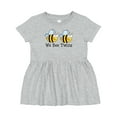 thumbnail image 1 of Inktastic We Bee Twins Girls Baby Dress, 1 of 5