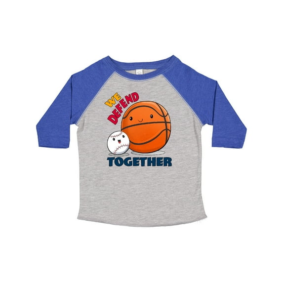 Inktastic We Defend Together Baseball, Basketball Boys or Girls Toddler T-Shirt