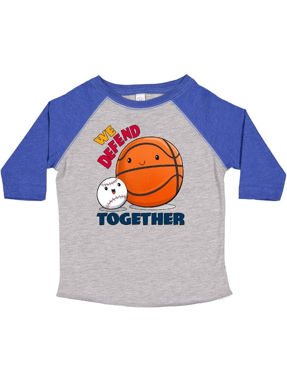 We Defend Together Baseball, Basketball Boys or Girls Toddler T-Shirt