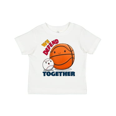 Inktastic We Defend Together- baseball, basketball Boys or Girls Toddler T-Shirt