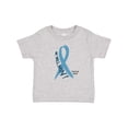 thumbnail image 1 of Inktastic We Will Win Against Prostate Cancer Ribbon Boys or Girls Baby T-Shirt, 1 of 5