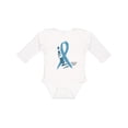 thumbnail image 1 of Inktastic We Will Win Against Prostate Cancer Ribbon Boys or Girls Long Sleeve Baby Bodysuit, 1 of 5
