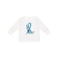 thumbnail image 1 of Inktastic We Will Win Against Prostate Cancer Ribbon Boys or Girls Long Sleeve Toddler T-Shirt, 1 of 5