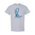 thumbnail image 1 of Inktastic We Will Win Against Prostate Cancer Ribbon T-Shirt, 1 of 5