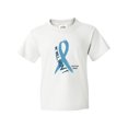 thumbnail image 1 of Inktastic We Will Win Against Prostate Cancer Ribbon Youth T-Shirt, 1 of 5