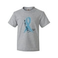 thumbnail image 1 of Inktastic We Will Win Against Prostate Cancer Ribbon Youth T-Shirt, 1 of 5