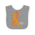 thumbnail image 1 of Inktastic We Will Win Multiple Sclerosis Awareness Boys or Girls Baby Bib, 1 of 4