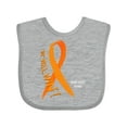 thumbnail image 1 of Inktastic We Will Win Multiple Sclerosis Awareness Boys or Girls Baby Bib, 1 of 4