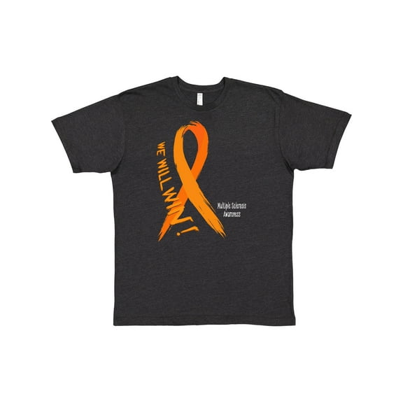 Inktastic We Will Win Multiple Sclerosis Awareness T-Shirt