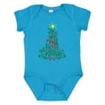 thumbnail image 1 of Inktastic We Wish You A Merry Christmas Boys or Girls Baby Bodysuit, 1 of 5