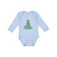 thumbnail image 1 of Inktastic We Wish You A Merry Christmas Boys or Girls Long Sleeve Baby Bodysuit, 1 of 5