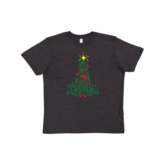 Inktastic We Wish You A Merry Christmas Youth T-Shirt